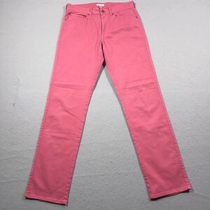 Peter Millar Pants Mens 32 X 33‎ Signature Sateen Five-Pocket Pink Preppy Casual